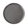 3 Pizza Tray with Anodized Surface Round Dark Gray Hard-coated Aluminum Alloy