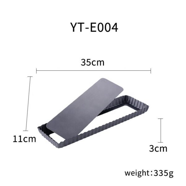 Non Stick Long Detachable Tray Baking Pan Carbon Steel French Bread Baking Pan with Holes Bakeware