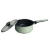 Factory Direct Sale 16cm Nonstick Sauce Milk Pan Kitchen Milk Soup Pot With Lid