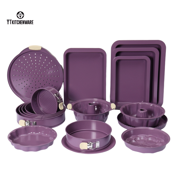 IMG_3355 Wholesale Nonstick Baking Pans Set, Stackable Bakeware Sets With Deep Roasting Pan Cookie Sheet Cake Pans Bakeware