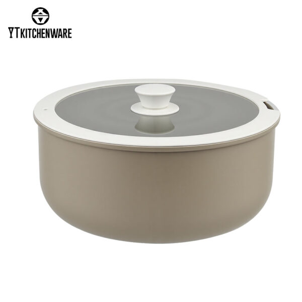 Cook Easy, Clean Fast, Look Great — Your Everyday Ceramic Casserole with a Detachable Handle & Trendy Color Options (OEM/ODM Ready!)