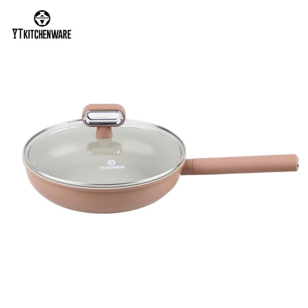 003 Essential Non-Stick Cookware Set with Rolled Edge for Everyday Cooking – Stylish, Durable, and Easy to Clean