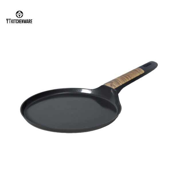 003 Premium Forged Aluminum Cookware Set with Wood-Look Handles – Nonstick, Durable, Factory Direct