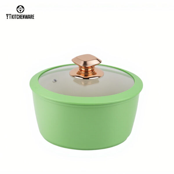 Fresh-Color Detachable Cookware Set — Pressure-Style Design, Food-Grade Ceramic Coating, Factory-Direct Pricing & Full OEM/ODM Support