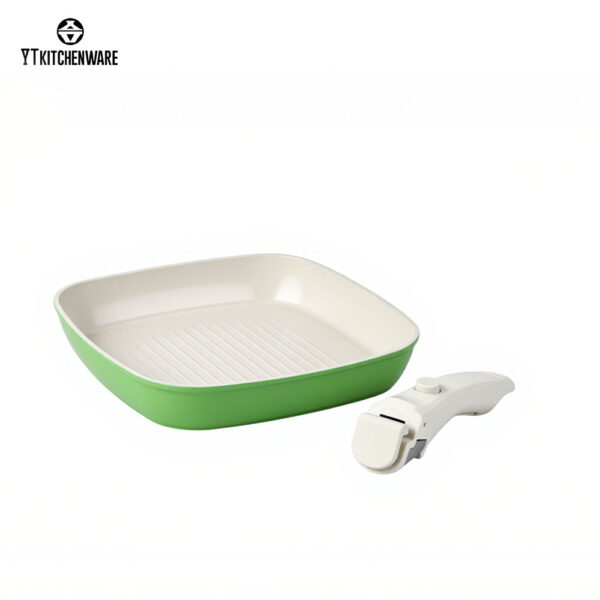 Fresh-Color Detachable Cookware Set — Pressure-Style Design, Food-Grade Ceramic Coating, Factory-Direct Pricing & Full OEM/ODM Support