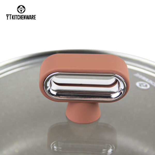 007 Essential Non-Stick Cookware Set with Rolled Edge for Everyday Cooking – Stylish, Durable, and Easy to Clean