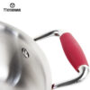 008 Popular Red Impress Stainless Steel Cookware Set with Culinary Edge: Durable, Stylish, and Ready for Every Meal
