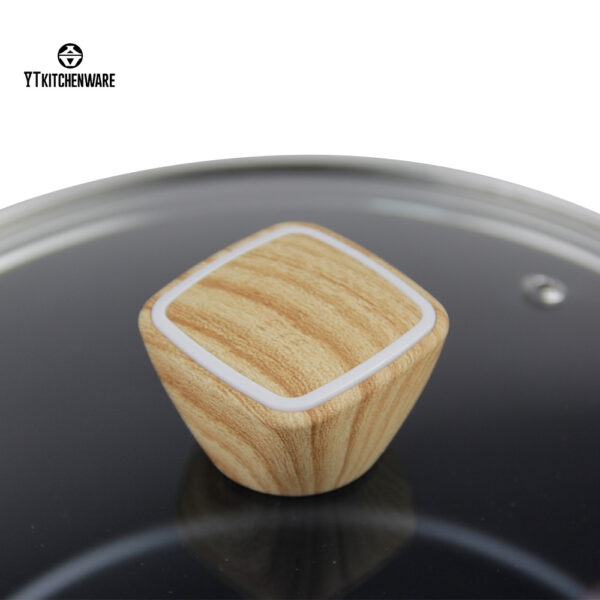 Forged Non-Stick Coating Black Cookware Set , Low Smoke & Durable,OEM and ODM Supported