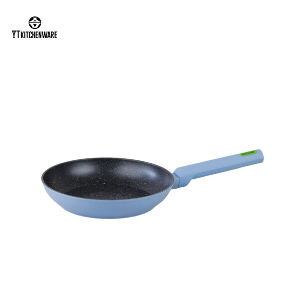 Popular Blue Non-Stick Aluminum Forged Cookware with Silicone Accessories – Durable, Heat-Resistant & Easy to Use