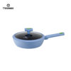 Popular Blue Non-Stick Aluminum Forged Cookware with Silicone Accessories – Durable, Heat-Resistant & Easy to Use