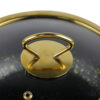 Premium Black & Gold Speckled Aluminum Bulginging Pot – Elegant & Durable Cookware for the Modern Kitchen