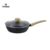 Forged Non-Stick Coating Black Cookware Set , Low Smoke & Durable,OEM and ODM Supported