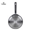 Hot Sell Black Non-Stick Aluminum Pan with Gold Accessories – Durable, Stylish & Easy to Clean