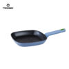 Popular Blue Non-Stick Aluminum Forged Cookware with Silicone Accessories – Durable, Heat-Resistant & Easy to Use