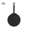 Hot Sell Black Non-Stick Aluminum Pan with Gold Accessories – Durable, Stylish & Easy to Clean