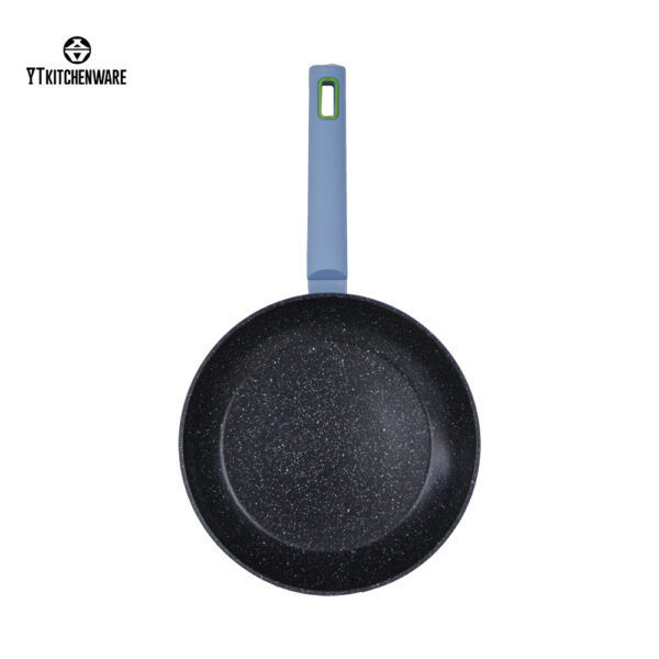 Popular Blue Non-Stick Aluminum Forged Cookware with Silicone Accessories – Durable, Heat-Resistant & Easy to Use