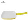 BY14 (75) 【Factory Direct】Bright Yellow Pressure-Like Cookware Set – Cook, Simmer & Fry Faster! Non-Stick, Easy-Clean for Daily Home Meals