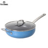 Durable Aluminum Pots & Pans with Stainless Handles – Quick Heat, Modern Look, Home-Ready