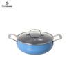 Durable Aluminum Pots & Pans with Stainless Handles – Quick Heat, Modern Look, Home-Ready