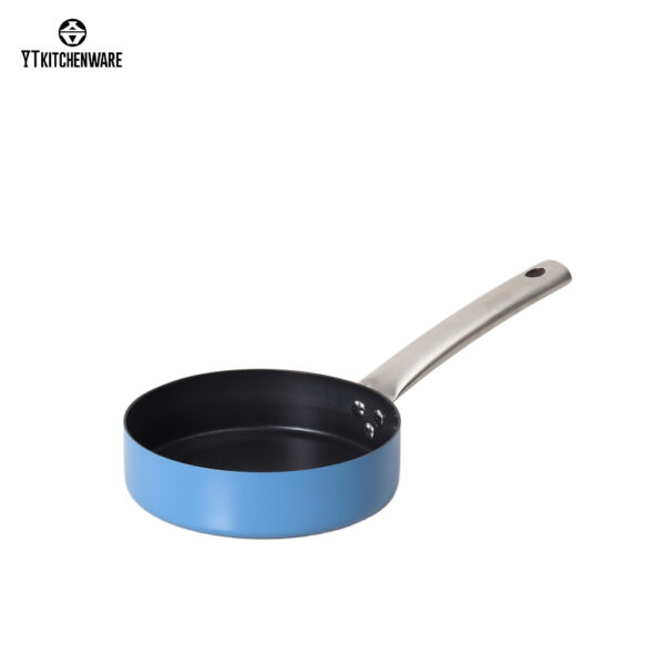 Durable Aluminum Pots & Pans with Stainless Handles – Quick Heat, Modern Look, Home-Ready