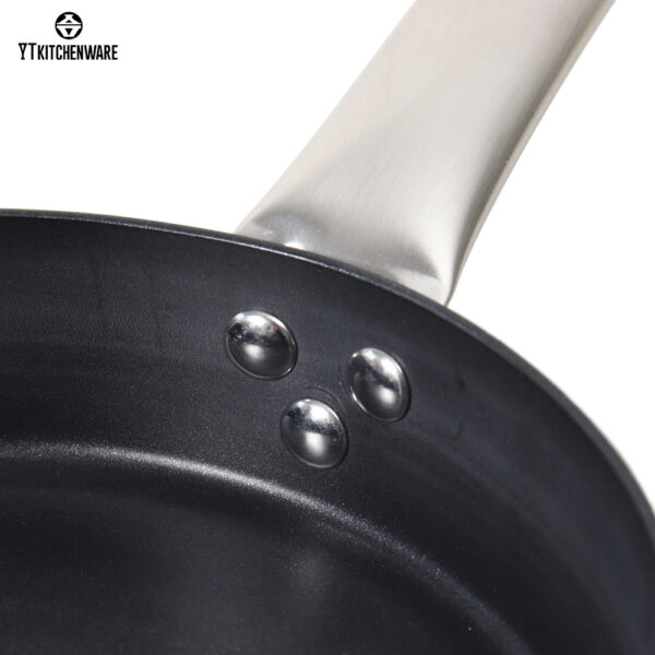 Durable Aluminum Pots & Pans with Stainless Handles – Quick Heat, Modern Look, Home-Ready