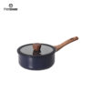 Black Rolled-Edge Cookware Set – Fry, Simmer & Sear All in One! Non-Stick, Easy-Clean & Durable for Daily Family Meals