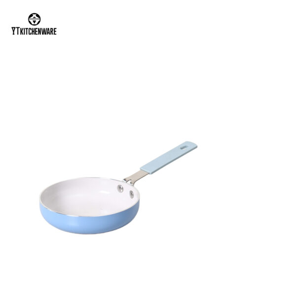 Easy-Cooking Blue Aluminum Cookware – Quick Heat-Up, Nonstick Inside, Home-Friendly Design