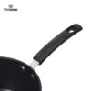Sleek Black Non-Stick Aluminum Cookware Set: Durable Craft, Comfort Handles & Factory-Direct Deals