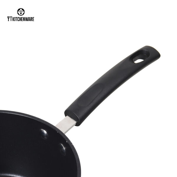 Sleek Black Non-Stick Aluminum Cookware Set: Durable Craft, Comfort Handles & Factory-Direct Deals