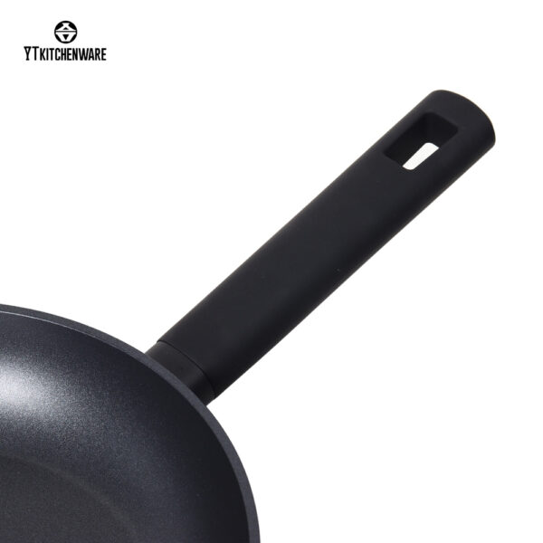 Black Forged-Aluminum Cookware Set – Durable Build, Quick Heating, Premium Nonstick Coating