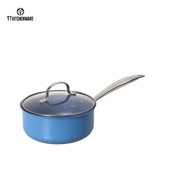 Bright Blue Culinary-Edge Aluminum Cookware Set — Factory Direct, Certified Safe & Built for Everyday Cooking