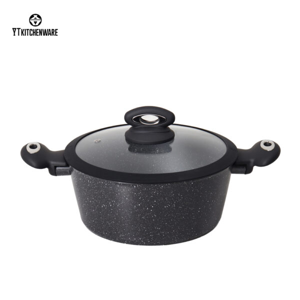 Heavy-Duty Forged Aluminum Cookware Set – Even Heat, Certified Safe Coating,OEM&ODM supported