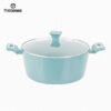Colorful Forged Casseroles with Different Sizes: Style Meets Function in Your Kitchen