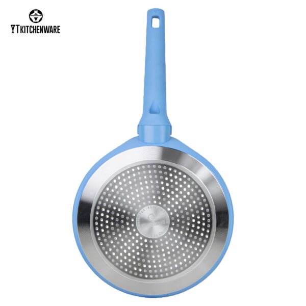 Hot Sale Blue Non-Stick  Forged Cookware Set - Pressure Cooker Inspired Design