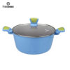 Hot Sale Blue Non-Stick  Forged Cookware Set - Pressure Cooker Inspired Design