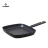 Hot Sell Black Non-Stick Aluminum Pan with Gold Accessories – Durable, Stylish & Easy to Clean