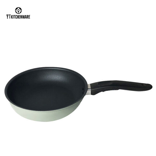 Sage Green Impress Culinary Edge Aluminum Cookware Set: Non-Stick, Glass Lids, Heat-Resistant Handles (Factory Direct)