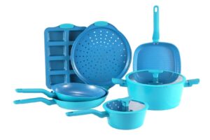 OceanElegance Turquoise Die-Cast Precision Cookware