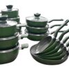 TealTradition Deep Stretched Cookware Collection with Classic Hammered Details