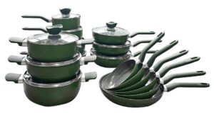 TealTradition Deep Stretched Cookware Collection with Classic Hammered Details