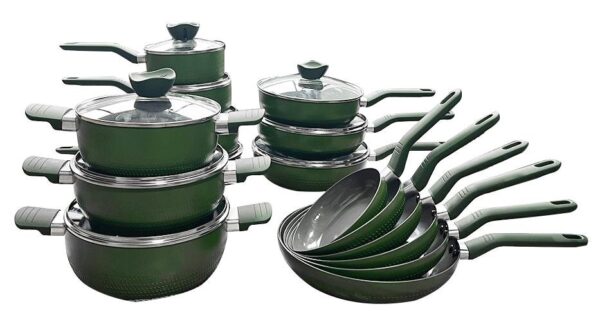 TealTradition Deep Stretched Cookware Collection with Classic Hammered Details
