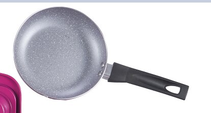 Vivid Magenta & Speckled Silver Stretched Cookware Set with Baking Accessory Kit