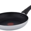 Sleek Silver Thermo-Spot Stretched Cookware Set with Heat-Resistant Ergonomic Handles