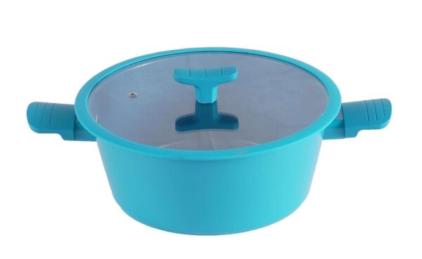 OceanElegance Turquoise Die-Cast Precision Cookware