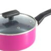 Vivid Magenta & Speckled Silver Stretched Cookware Set with Baking Accessory Kit