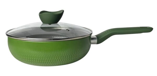 TealTradition Deep Stretched Cookware Collection with Classic Hammered Details