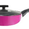 Vivid Magenta & Speckled Silver Stretched Cookware Set with Baking Accessory Kit