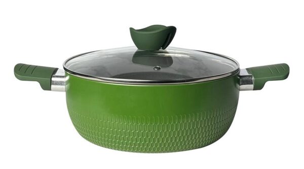 TealTradition Deep Stretched Cookware Collection with Classic Hammered Details