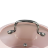 Healthy Cooking Made Easy – Pink Ceramic Nonstick Aluminum Cookware Set, Certified Factory Supply