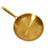 Titanium Gold Tri-Ply Stainless Steel Skillet